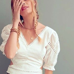 NWT Anthropologie Romantic Blouse